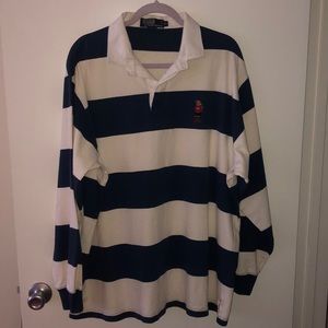 VINTAGE RALPH LAUREN POLO BEAR RUGBY
